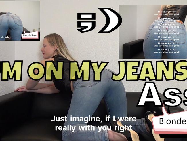 Cum on my jeans ass (english subtitles)
